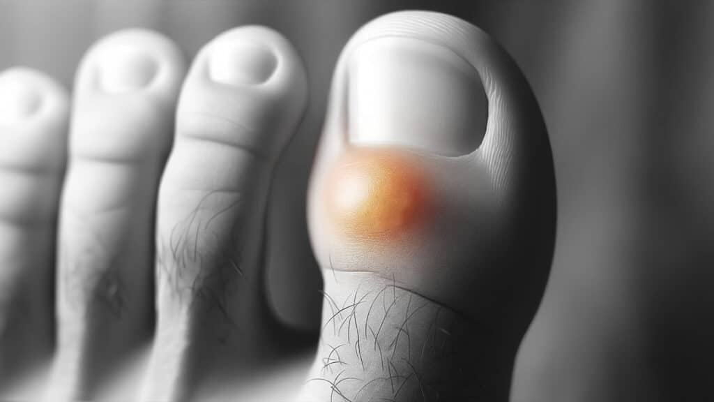 corn on big toe